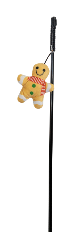Bobby Christmas Cat Pole Gingerbread