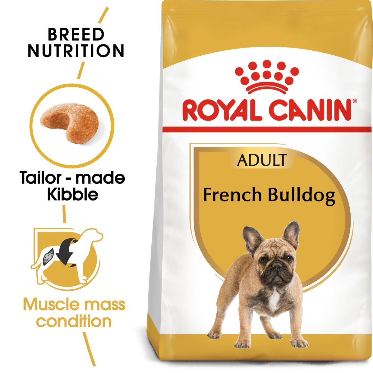Royal Canin Breed Health Nutrition French Bulldog Adult 3 kg