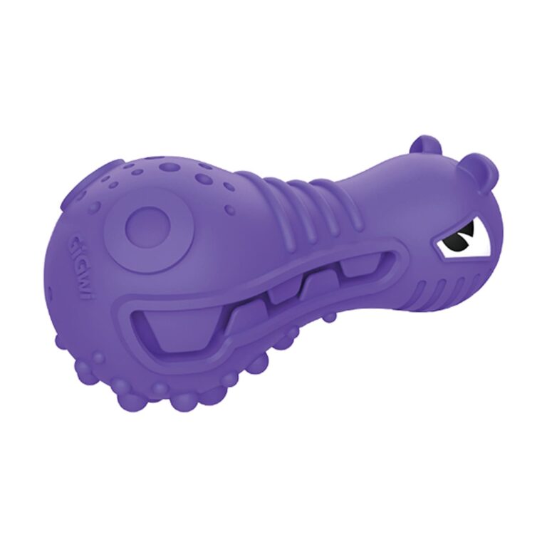GiGwi DUMBBELL HEADS Hippo – Squeak and stuffable