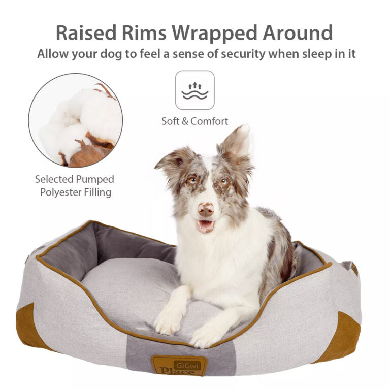 GiGwi Place Removable Cushion Luxury Dog Bed