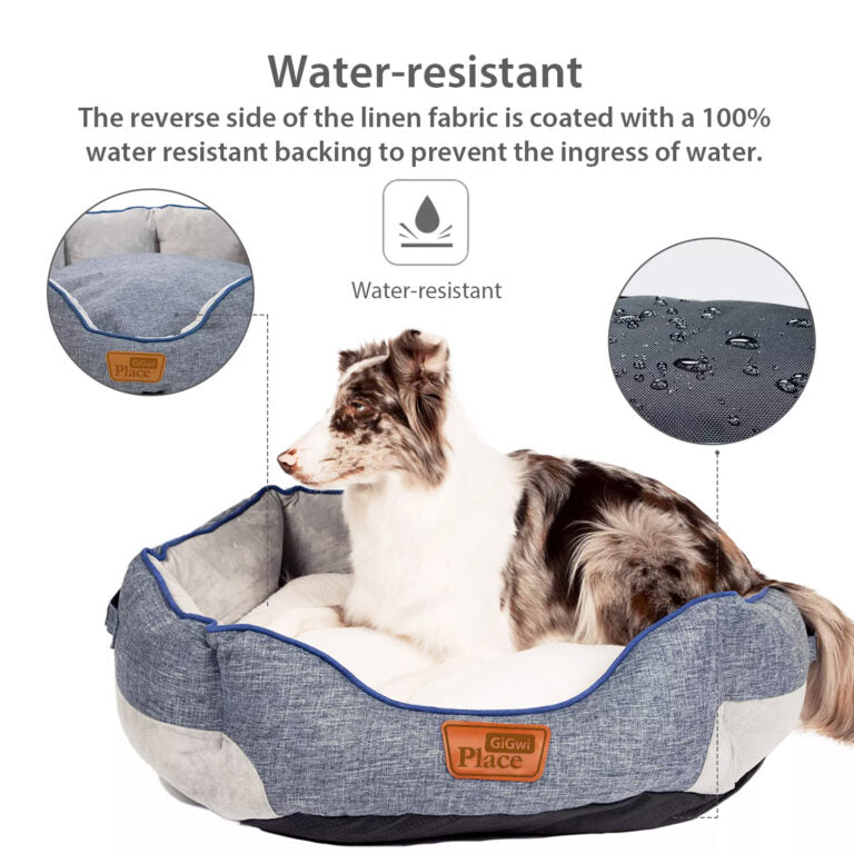 GiGwi Place Removable Cushion Luxury Dog Bed