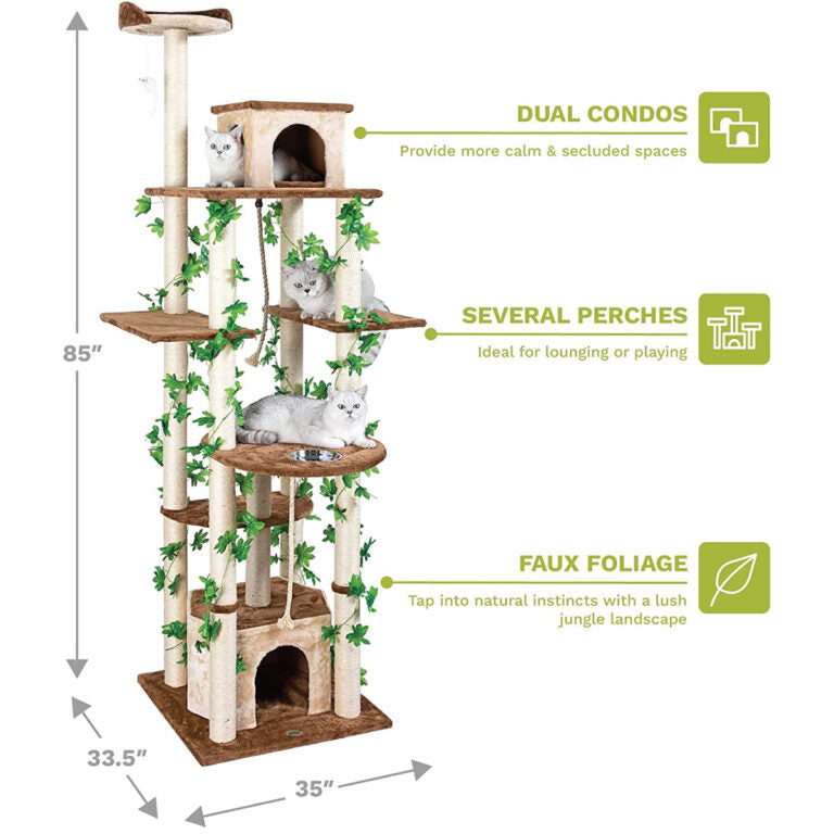 Go Pet Club 85″ Forest Cat Tree
