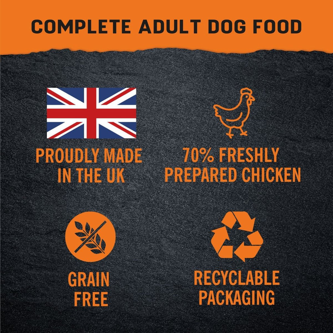 Harringtons Just 6 Chicken Grain Free Adult Wet Dog Food 380g