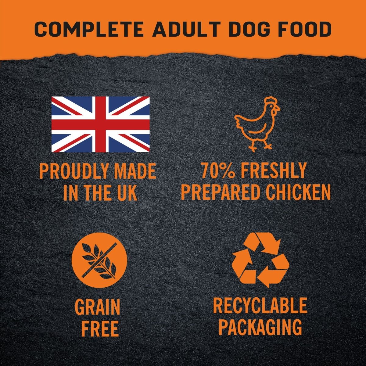 Harringtons Just 6 Chicken Grain Free Adult Wet Dog Food 380g