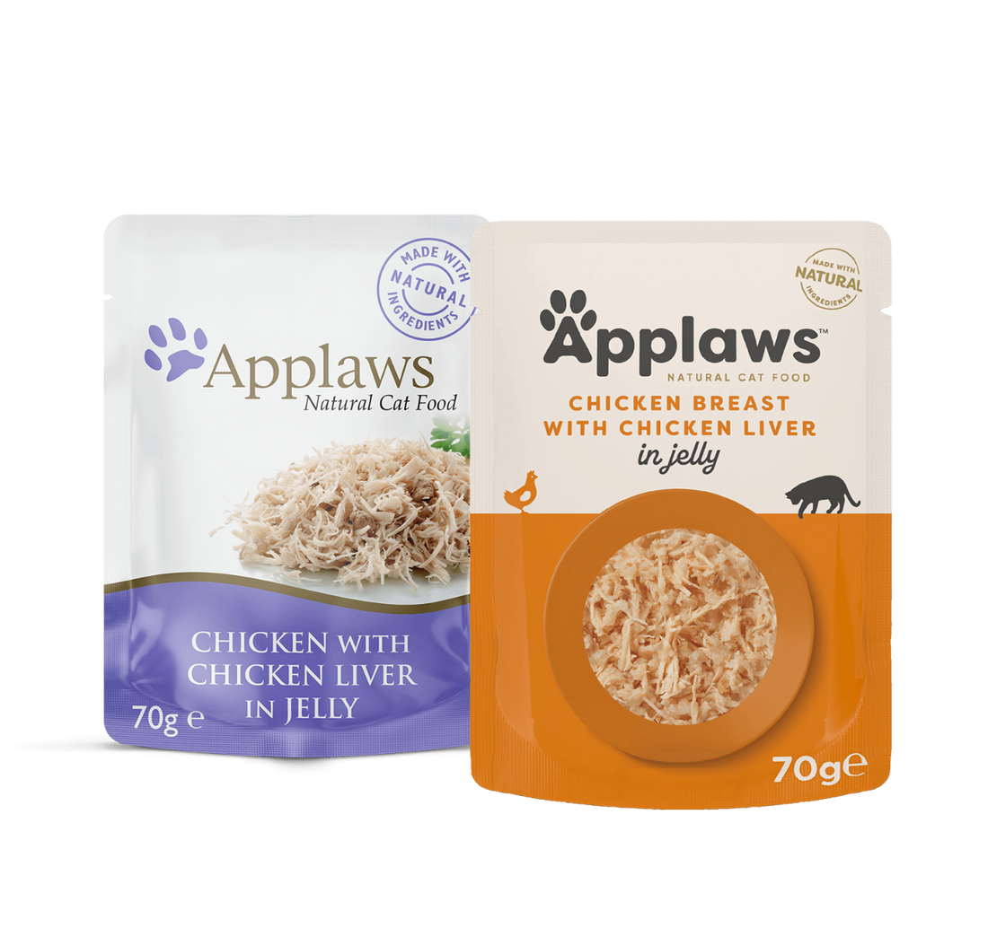 Applaws Chicken with Liver in Jelly Adult Wet Cat Food 70g Pouch