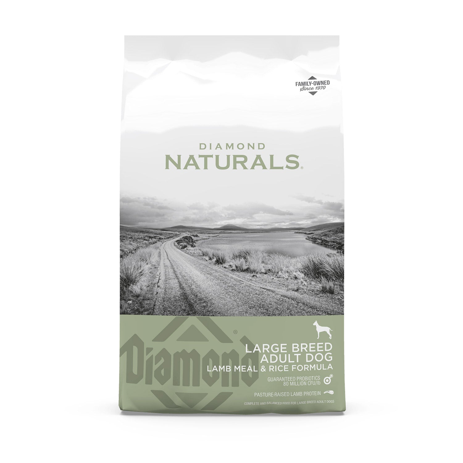 Diamond Naturals Large Breed Adult Dog Lamb Meal & Rice Formula 15kg