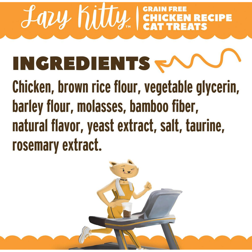 Lazy Kitty Air-Dried Grain-Free Cat Treats – Chicken Recipe 3oz / 85gm