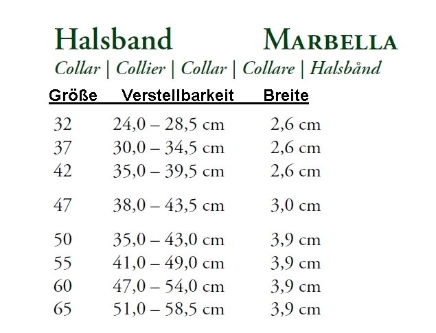 Hunter Marbella Dog Collar