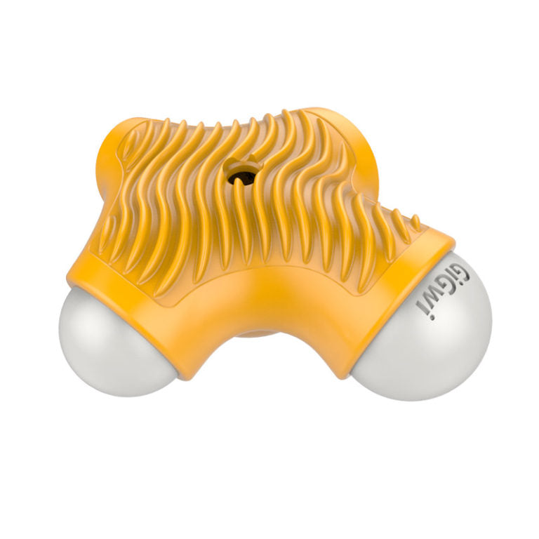GiGwi Treats Dispenser NYLO-CHOO Nylon+TPR Bone – Orange
