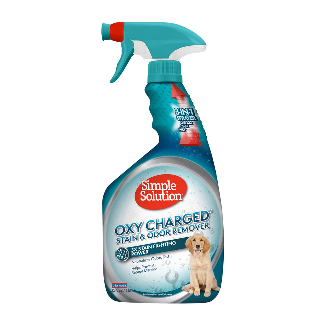 Simple Solution Oxy Charged Pet Stain and Odor Remover – 945ml