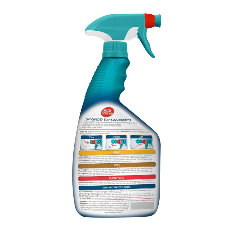 Simple Solution Oxy Charged Pet Stain and Odor Remover – 945ml