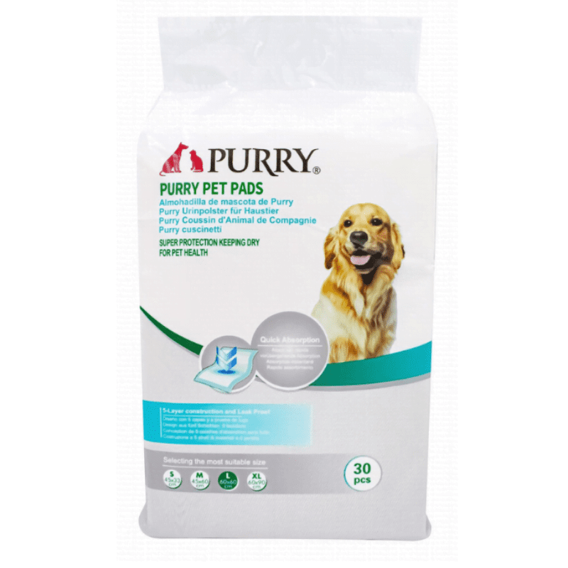 Purry Pet Training Pads Quick Absorbent