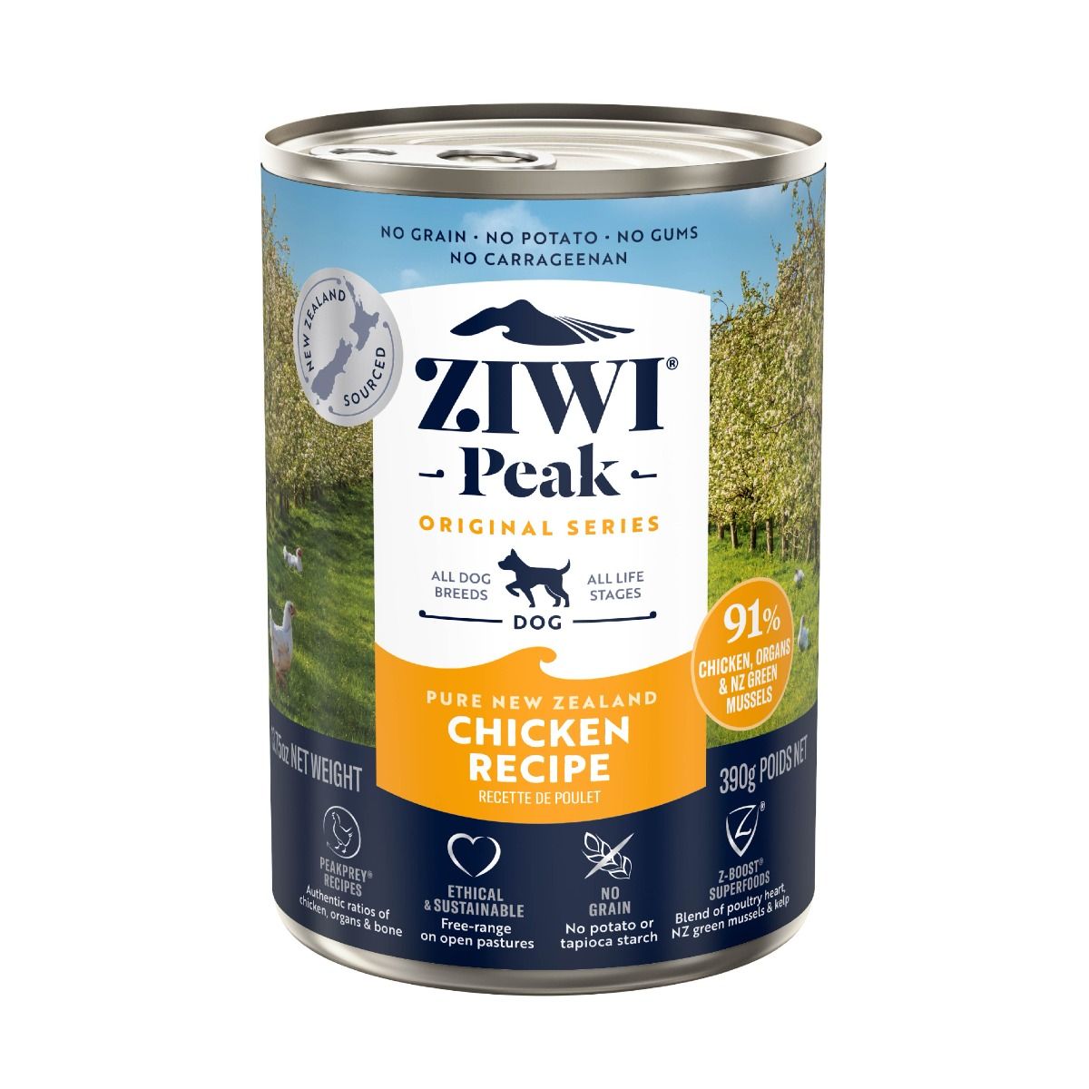 ZIWI Peak Chicken Recipe Wet Dog Food