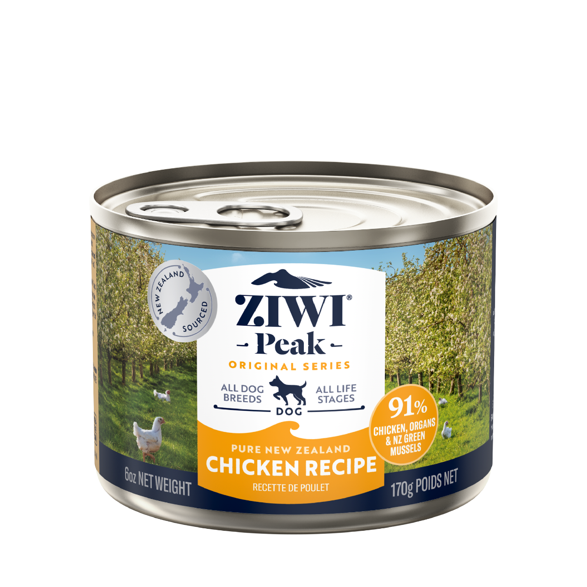 ZIWI Peak Chicken Recipe Wet Dog Food