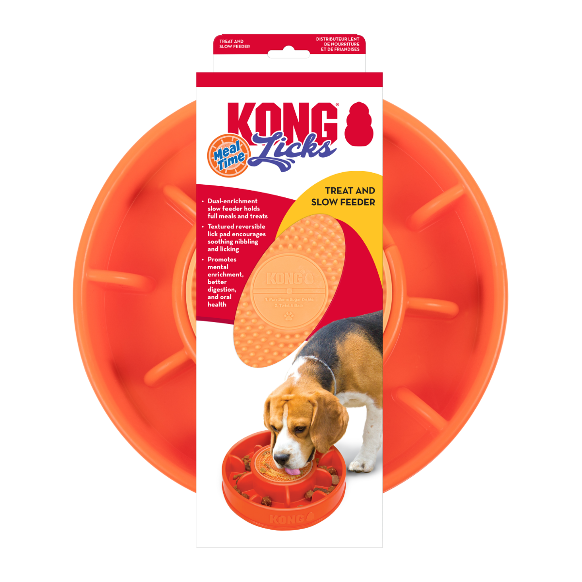 Kong Licks Mealtime Interactive Dog Feeder Large