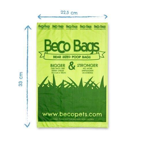 Beco Pets Unscented Poop Bags 120pcs