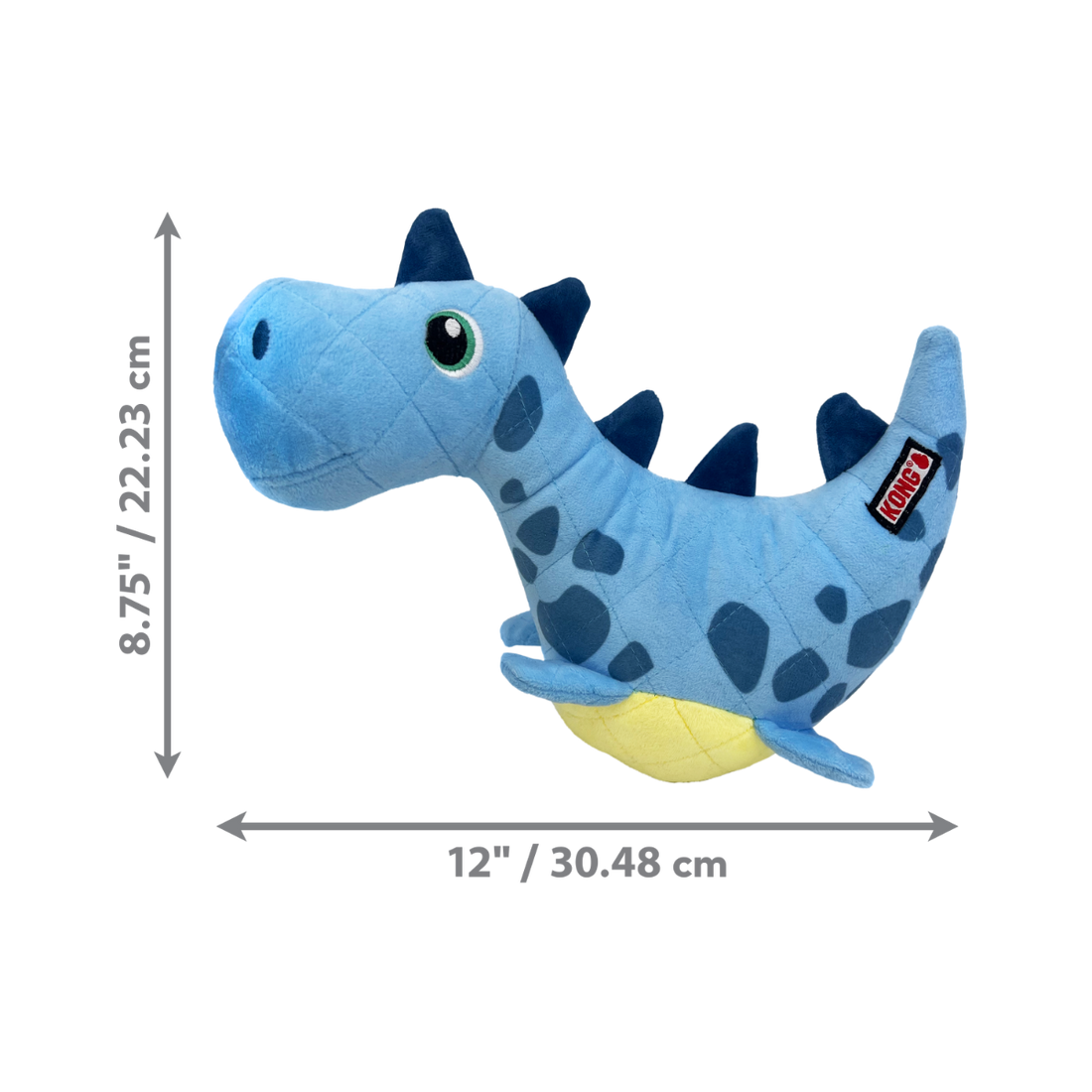 Kong Dynos Roars Dog Toy Blue
