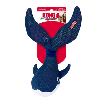 Kong Shakers Shimmy Whale Dog Toy
