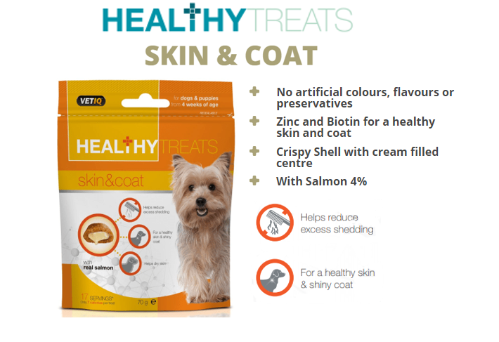Healthy Treats Skin & Coat for Dogs & Puppies