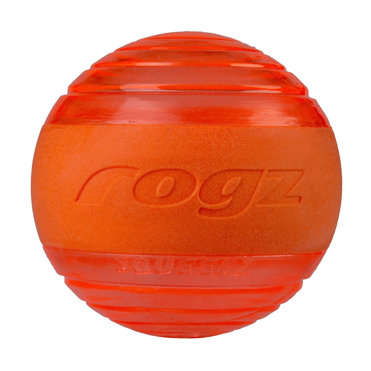 Rogz Squeekz Fetch Ball Dog Toy
