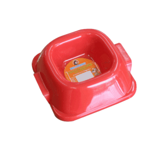 Bearing Square Pet Bowl Small-mixed colour