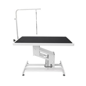 Aelous Hydraulic Table With Single Arm,Black Single Side Top-96×65 ×(51.5-101)cm