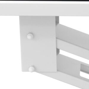 Aelous Hydraulic Table With Single Arm,Black Single Side Top-96×65 ×(51.5-101)cm