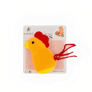For Pet Cat Chew Toy Chicken Shape (Mixed Colors)