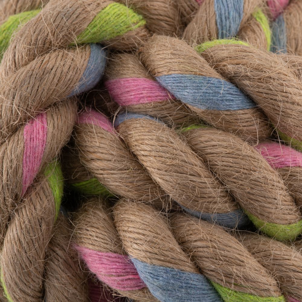 Beco Pets Hemp Rope Ball on Loop Dog Toy