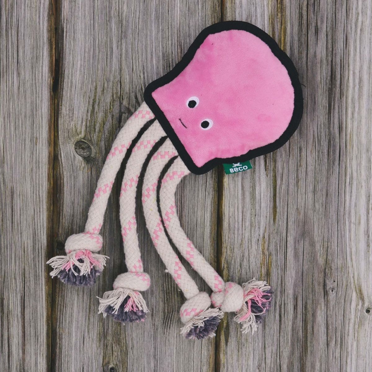 Beco Pets Rough & Tough Octopus Recycled Dog Toy