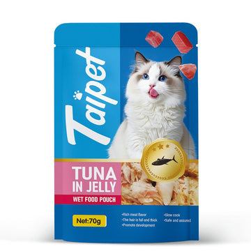 Taipet Cat Wet Food Pouch Tuna in Jelly 70g