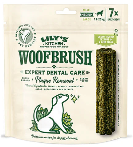 Lily's Kitchen Woofbrush Dental Dog Chews Bulk Pack