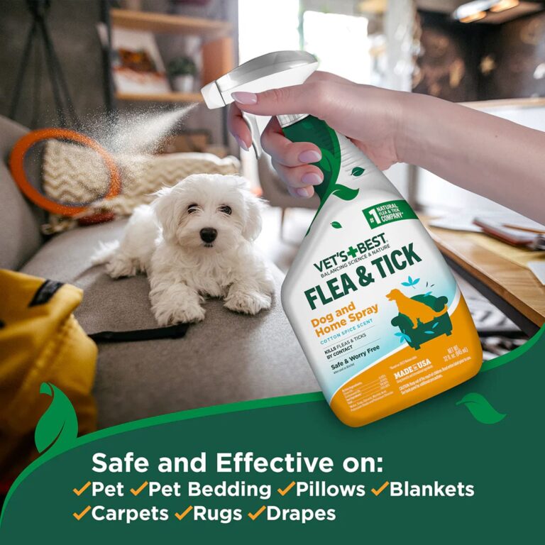 Vet’s Best Flea and Tick Home Treatment Spray 32 oz