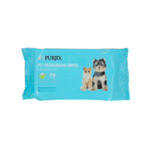 Purry Pet Wipes With Spring Water Scent