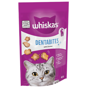 Whiskas DentaBites with Chicken Cat Treats