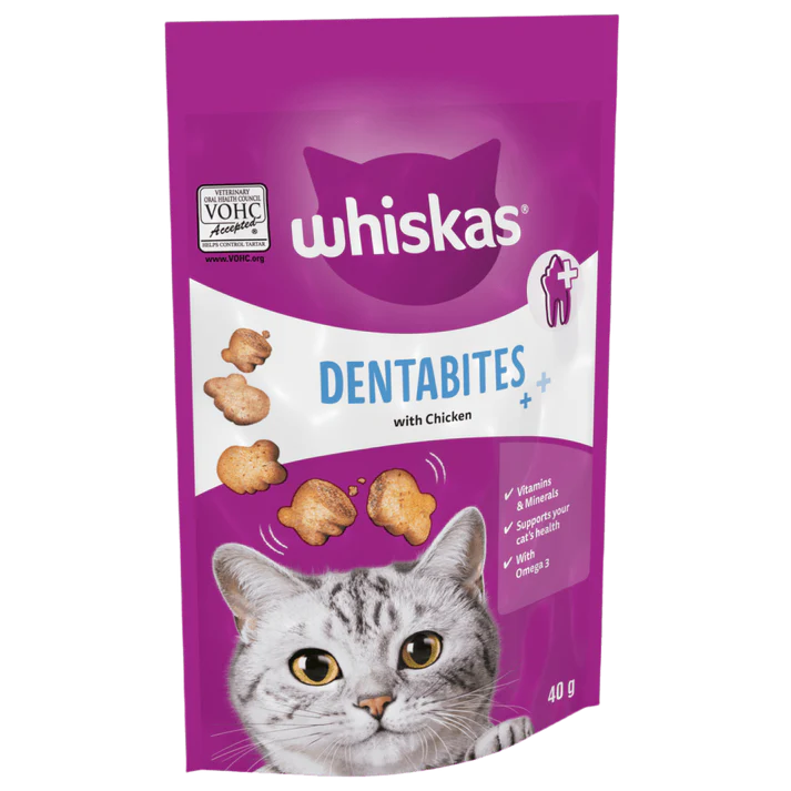 Whiskas DentaBites with Chicken Cat Treats