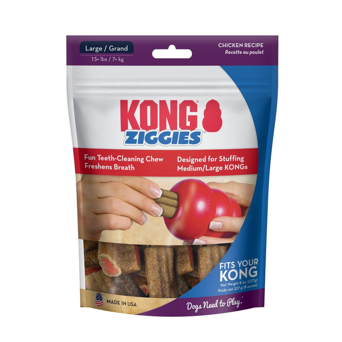 Kong Ziggies Chicken Dog Treats