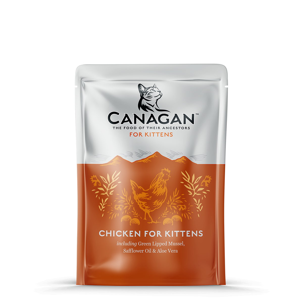 Canagan Chicken Kitten Wet Cat Food 85g Pouch