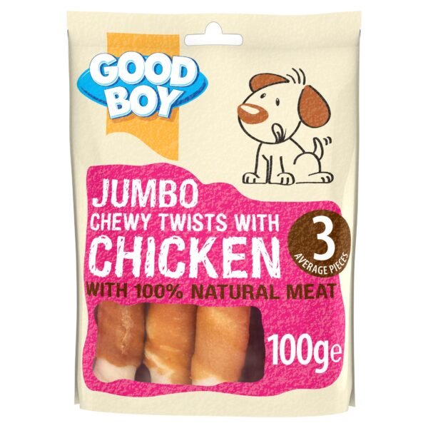 Jumbo Chicken Chewy Twists - 100g - Image 4