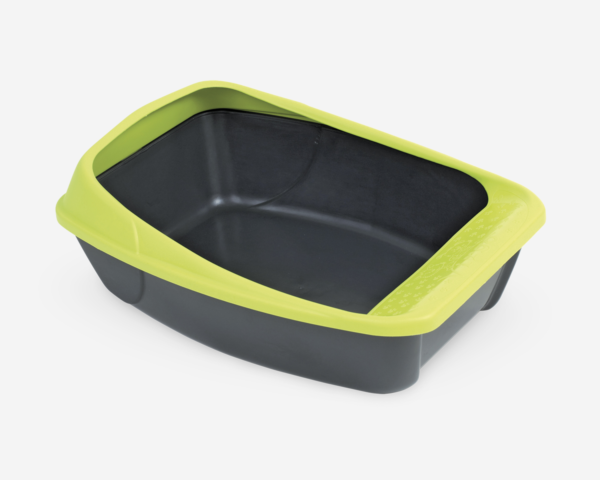 Virgo Cat Litter Tray - 52 x 39 x 20 cm/6 units/Mix Colors - Image 2