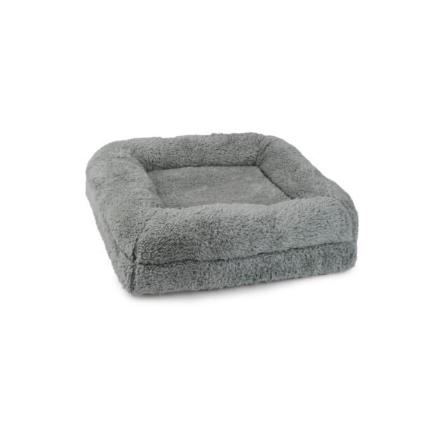 Lambswool 2 in 1 Cat Castle - Grey - Image 2