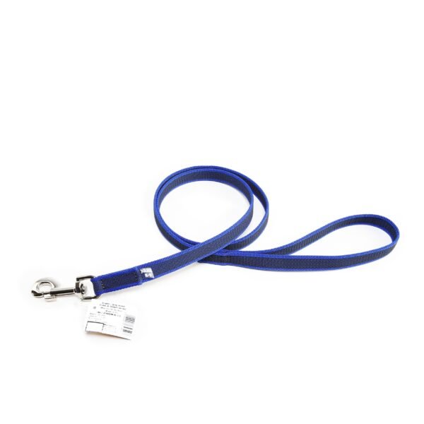 Color & Gray with Handle Leash - Blue-Gray Width 2 cm & Length 1.2 Meter - Image 2