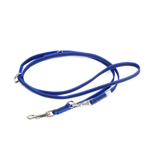 Color & Gray Adjustable Leash - Blue-Gray Width 1.4 cm - Image 2