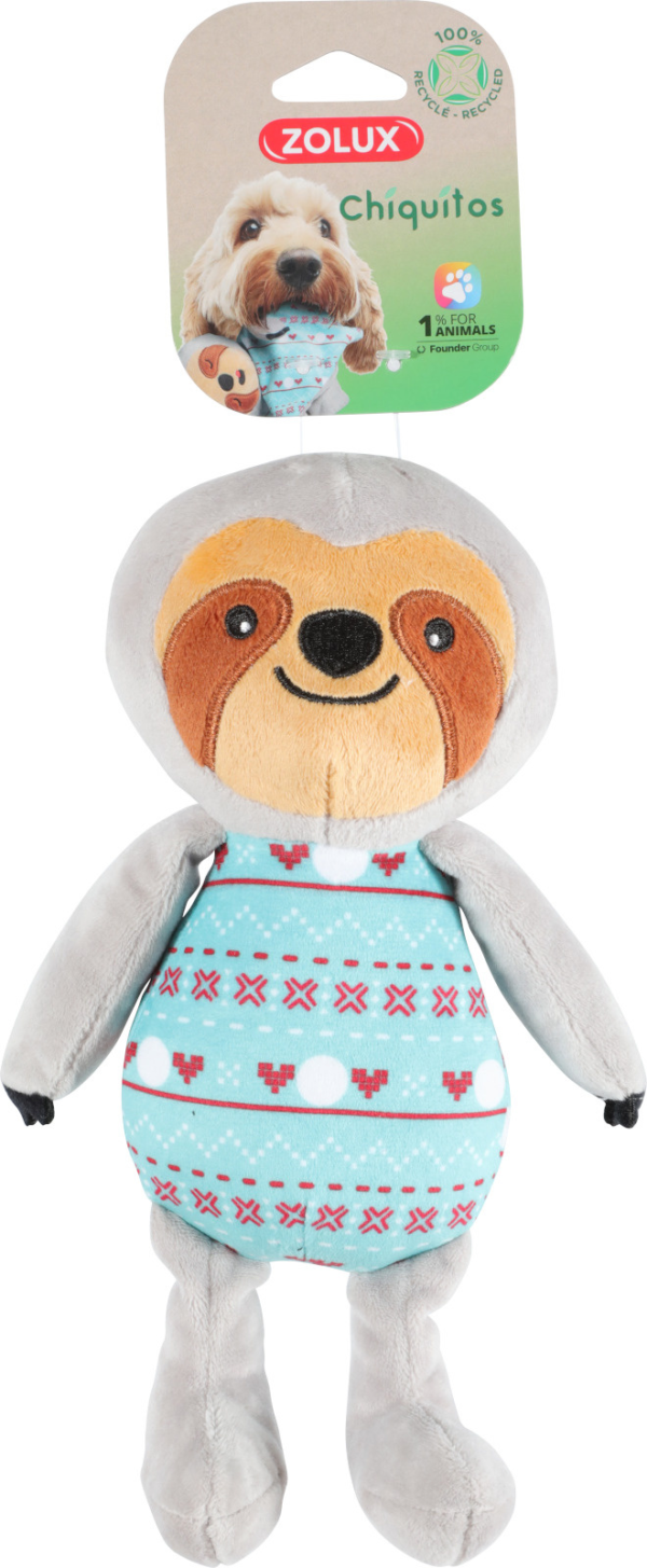 CHIQUITOS STANDING SLOTH PLUSH TOY