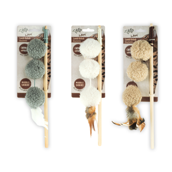 Lambswool - Lamb Kebab Wand Assorted - 6 pcs / pk