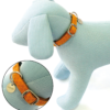 Mylord Leatherette Adjustable Dog Collar 48-70 x 2.5 cm Beige - Image 3