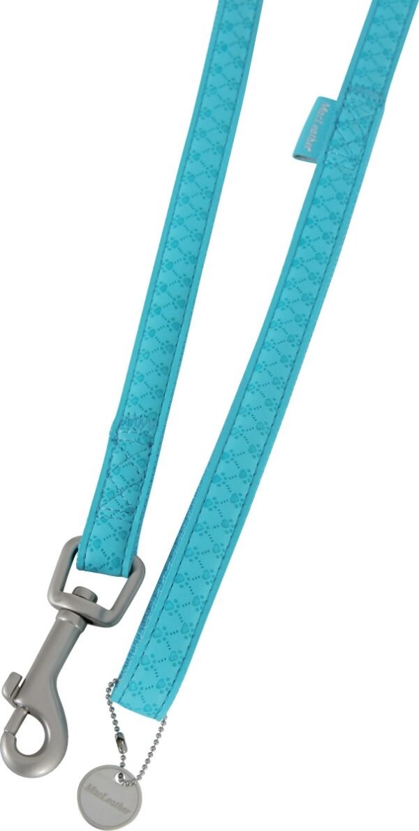 MACLEATHER LEASH 15MM/1.2M TURQUOISE