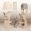 Cat Lodge 6 Cat Tree 160cm FSC - Image 3