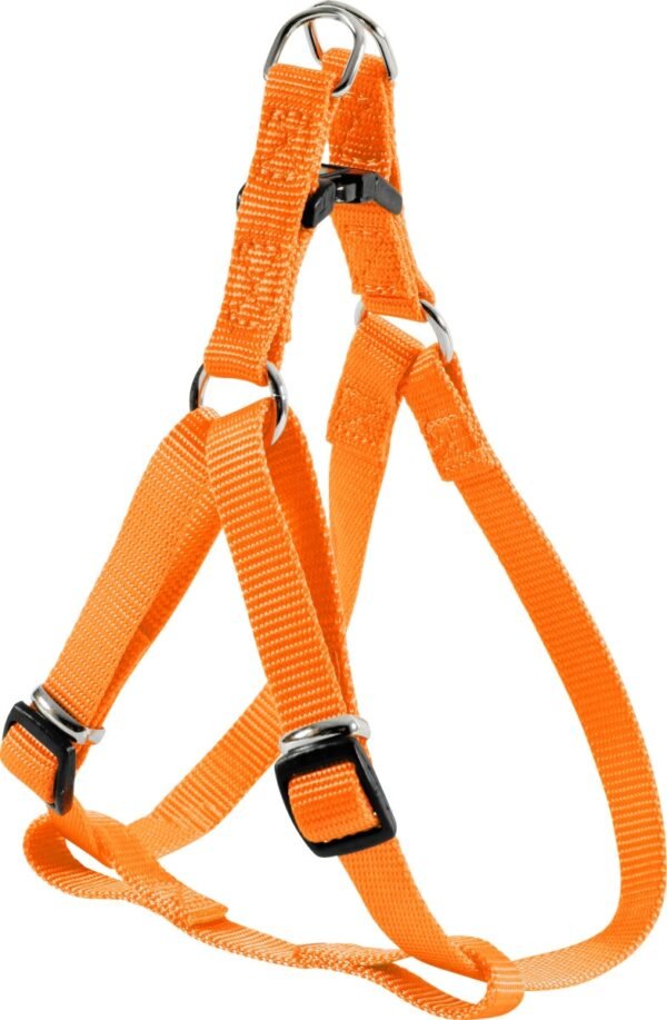 NYLON VEST-SHAPE HARNESS 15MM ORANGE