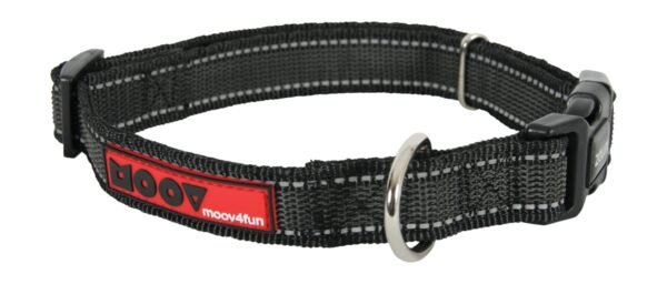 Moov Adjustable Collar Black 20mm